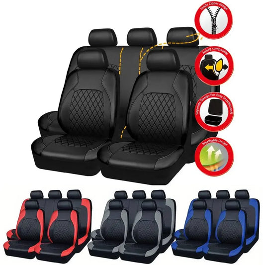 Cars Covers Seats For KIA Rio Niro K3 K5 Soul Ceed Cerato Forte Sportage Car Front Rear Seat Protector Cover Car Cushion Seats