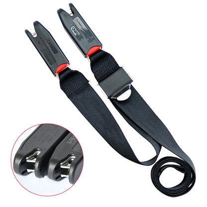 2023 New Car Shild Safety Seat Isofix/latch Soft Interface Connecting Belt Fixing Band