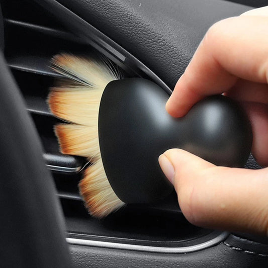 Car Interior Cleaning Brush Conditioner Air Outlet Cleaning Brush Soft Bristles Dust Removal Detailing Brush Car Cleaning Tool