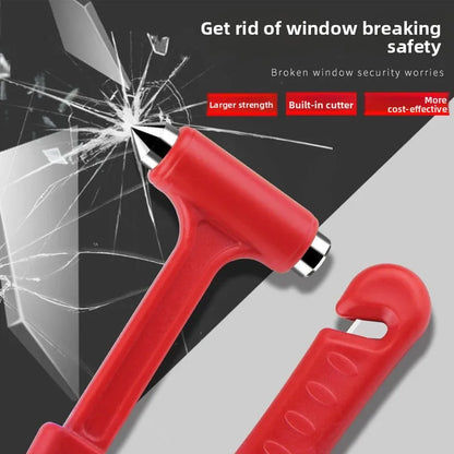 Car Safety Hammer Window Breaker Seat Belt Cutter Emergency Escape Tool Vehicle Rescue Life Saving Kit Survival Essential