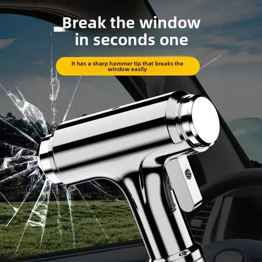 Car Safety Hammer Window Breaker Seat Belt Cutter Emergency Escape Tool Vehicle Rescue Life Saving Kit Survival Essential
