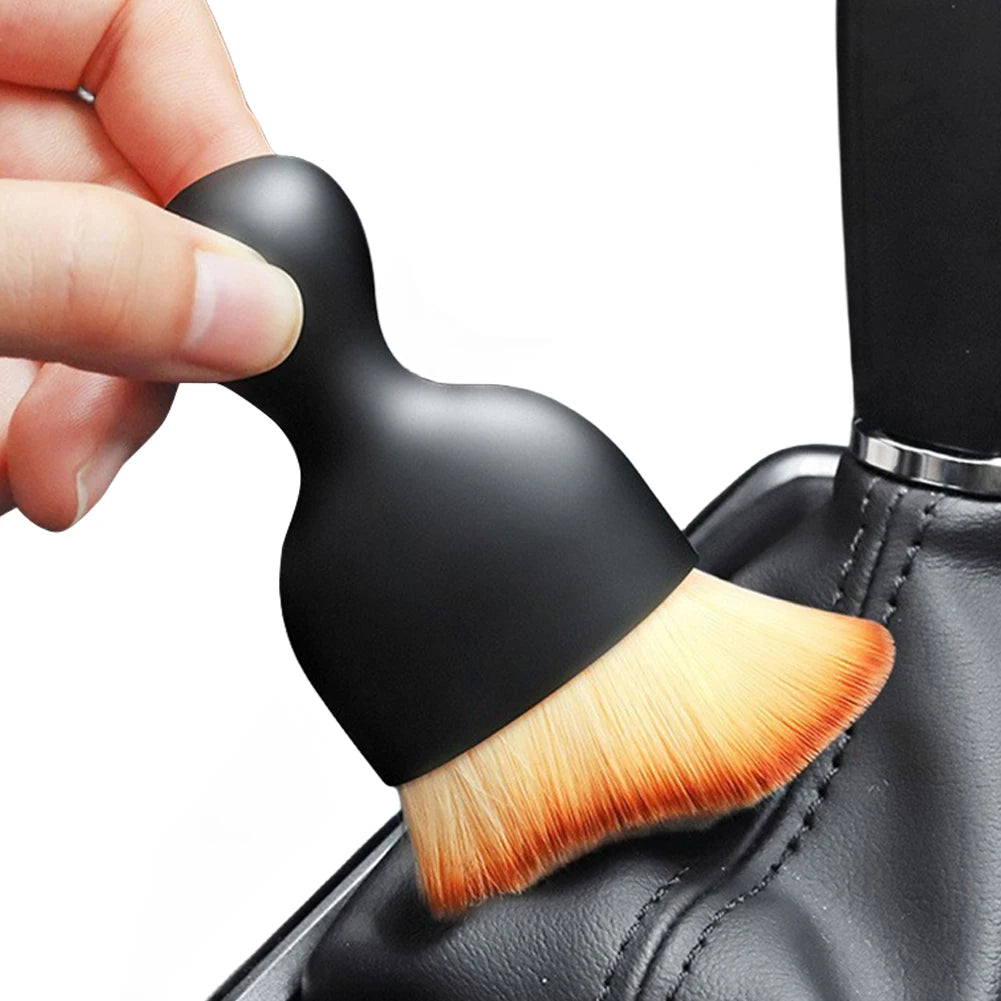 Car Interior Cleaning Brush Conditioner Air Outlet Cleaning Brush Soft Bristles Dust Removal Detailing Brush Car Cleaning Tool