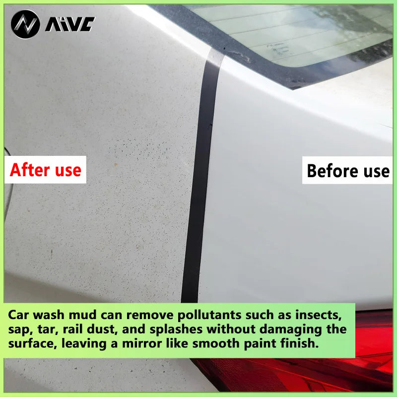 100g Car Cleaning Clay Bar Auto Detailing Cleaner Auto Detailing Car Deep Cleaning Wash Heavy Duty Remover Cleaner Sludge Mud
