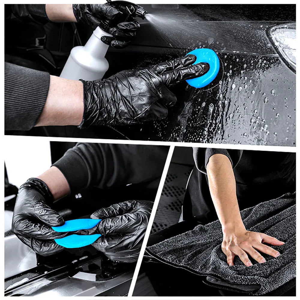 100g Car Cleaning Clay Bar Auto Detailing Cleaner Auto Detailing Car Deep Cleaning Wash Heavy Duty Remover Cleaner Sludge Mud